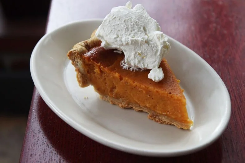 We'll go out on a limb by saying that, when it comes to orange vegetable-based pies, pumpkin doesn't have a thing on sweet potato. Largely associated with the South (where it was likely introduced by African-American slaves), it has unsurprisingly emerged as top dog among desserts in North Carolina, the largest producer of sweet potatoes in the United States. And while the folks at Beasley's take modern liberties with soul food staples â   dusting black-eyed peas with cumin salt, using hot chicken to top eggs Benedict, and forming cheese grits into fries â   as far as pie is concerned, they know better than to mess with a winning recipe.
