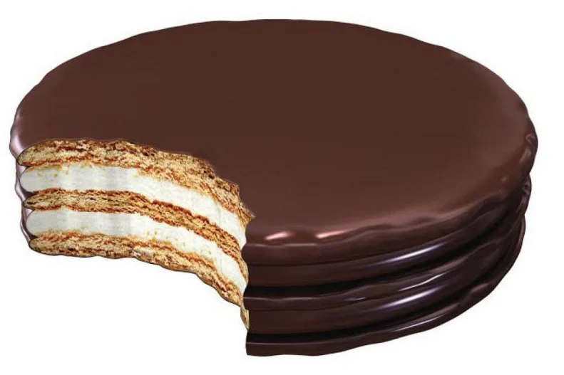 Chattanooga Bakery created the moon pie and has been churning them out since 1917. As the legend goes, when a coal miner asked one of their traveling salesman for a snack as "big as the moon," the canny company responded with this treat consisting of two graham cracker cookies cradling marshmallow centers, enrobed by a blanket of hardened chocolate. It certainly met with the miner's approval, being filling, portable, and easy to eat by hand. And it's for those very reasons that moon pies have seldom seen a dip in popularity, whether shipped as part of care packages to soldiers during World War II or tucked into lunchboxes for schoolchildren today. Of course, modern-day moon pie acolytes have their pick of a larger array of flavors, like banana, strawberry, vanilla and salted caramel.