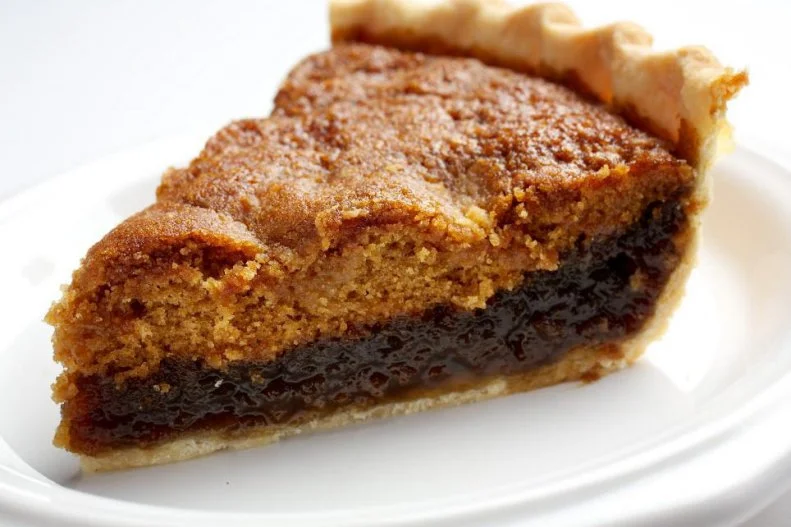 The Pennsylvania Dutch may have introduced it in the 1800s, but it isn't only Amish communities that gravitate toward shoofly pie. Like the namesake insects that the sticky, molasses-based sweet seduces, residents from all over the state are magnetically drawn to this pie. And while some favor the "dry bottom" version (which is baked until set, to achieve a more cakelike consistency throughout), the popular "wet bottom" is what you'll find at family-style favorites like The Famous Dutch Kitchen Restaurant. For an all-pie feast, order a crumb-topped and custardy shoofly slice after enjoying a shareable pot of crustless, noodle-rich chicken pot pie.