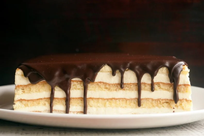 As synonymous with Boston as baked beans — but with considerably more crowd appeal — this cream pie isn't actually a pie at all. Created at the Parker House Hotel in the 1800s, it consists of French butter sponge cake filled with custard and cloaked with shiny chocolate ganache. And the coffee-soaked version at Boston's premiere sweets purveyor, Flour Bakery (from James Beard Award-winning pastry chef Joanne Chang), is a paragon of form. That said, Boston cream has caught on in such a big way over the years that it's considered less of a cake (to say nothing of pie) and more of a flavor; it's been reimagined as everything from cupcakes to ice cream to doughnuts.