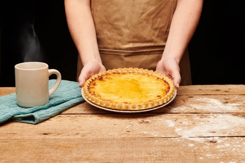 Introduced by Amish and Shaker communities in the 1800s, this custard-filled, nutmeg-dusted dessert was formerly referred to as "desperation pie," because it was whipped up when times were lean or fresh produce wasn't available. It's now known as sugar cream pie or Hoosier pie (owing to its Indiana provenance and prominence), and lack of fruit or funds has nothing to do with the treat's widespread, year-round appeal. In fact, Wick's in Winchester has based a flourishing, 60-year-strong business on it. Using his grandmother's recipes, founder Duane Wickersham started by selling pies in the 1940s, from the back of a Buick sedan. Now run by his children and grandchildren, Wick's produces 10,000 sugar cream pies — which the owners liken to creme brulee in a crust — per every 8-hour shift and use them to supply their own cafe as well as wholesalers and retailers throughout the state.