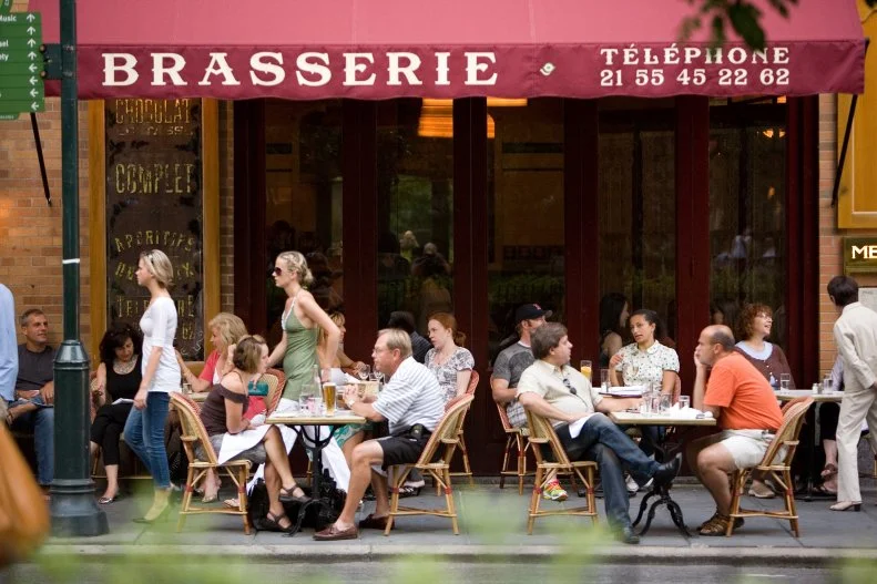 Parc Brasserie's outdoor tables that overlook Rittenhouse Square are some of the most-coveted seats in the area. The people-watching, the greenery-loaded views and the chic vibe make guests feel like they've been transported to Paris without leaving Philly. In keeping with the French theme, those tables welcome dogs with personal water bowls and on some days dog treats. The classic Gallic menu is top-notch, offering a sophisticated brunch, relaxed lunch and upscale dinner, with dishes like warm shrimp salad with lemon beurre blanc and half a roast chicken with silky-smooth mashed pommes de terre (potatoes), a favorite of celeb chef Robert Irvine.
