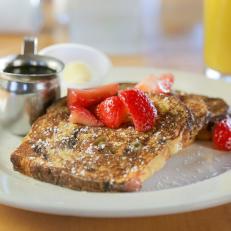 Jule Kake French Toast as Served by Finn's Cafe in Salt Lake City, Utah, as seen on Diners, Drive-Ins and Dives, Season 29.