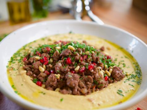 Hummus with Meat All Over It