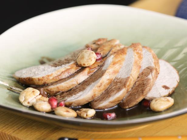 Pork Tenderloin with Pomegranate Glaze image