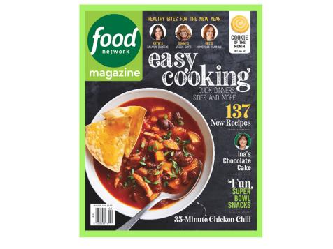 Food Network Magazine: January/February 2019 Recipe Index