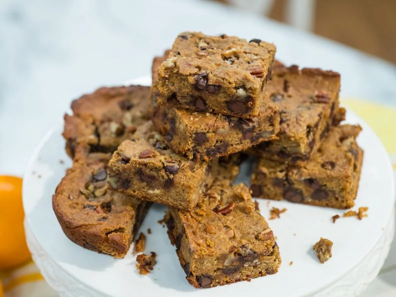 Joy Bauer makes Orange-Chamomile Blondies, as seen on Food Network's The Kitchen