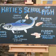 Katie Lee shares "Tips from a Fish Monger," as seen on Food Network's The Kitchen