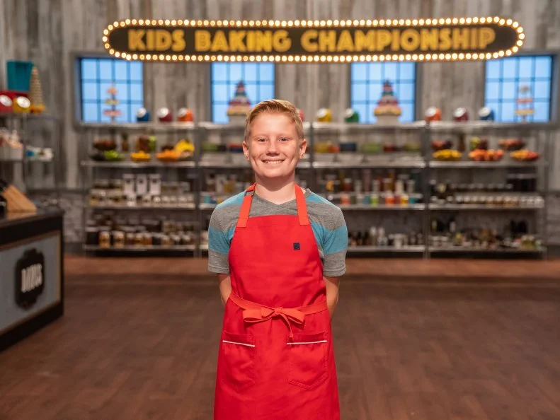 Contestant Kasey Moeggenborg poses for a photo, as seen on Kids Baking Championship, Season 6.