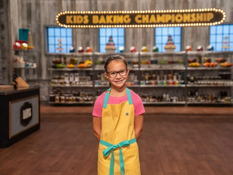 Contestant Madison Totaro poses for a photo, as seen on Kids Baking Championship, Season 6.