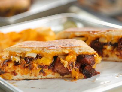 The Burnt End Melt as Served at Dignowity Meats in San Antonio, Texas, as seen on Diners, Drive-Ins and Dives, Season 29.