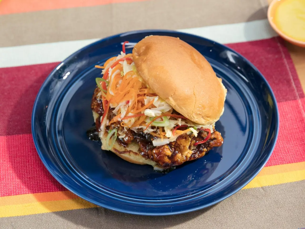 General Tso's Crispy Chicken Sandwich Recipe | Jeff Mauro | Food