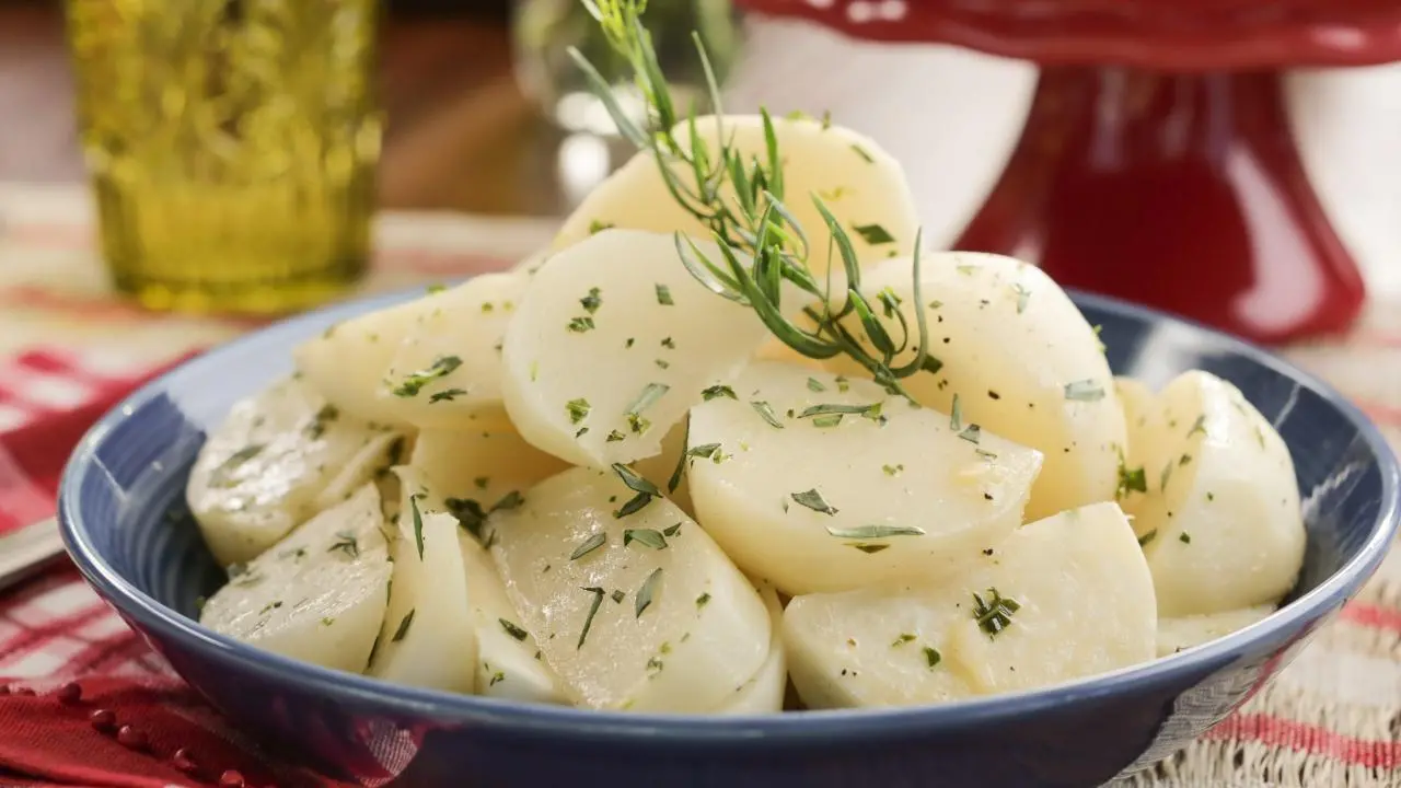 Chicken Stock and Turnips
