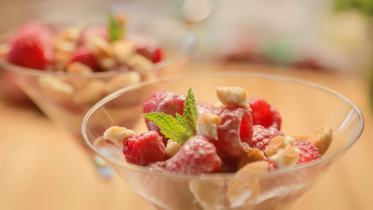 Boozy Berries and Cream