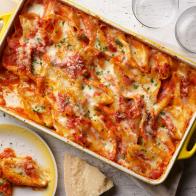 Food Network Kitchen's No-Boil Stuffed Shells, as seen on Food Network.
