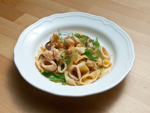 Tagliatelle with Shrimp and Squid image