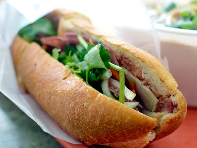 Not only is Sunset Park's Chinatown a city-wide destinatino for dollar dumpling spots and dim sum palaces, it's also home to what many would call the best banh mi purveyor in the city, Ba Xuyen. Packed into perfectly crusty French baguettes, the Vietnamese sandwiches have the perfect proportion of savory meat (such as chicken, sardine, meatball or the mighty all-in combo of sliced ham, head cheese, pork roll and pate) and sprightly pickled vegetables (daikon, cucumber, carrot), and are priced evenly across the board at $5.