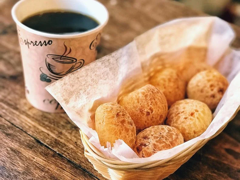 A dollar definitely goes far at this convivial Astoria-based Brazilian joint, thanks to empanadas ($3.25), pasteis (two for $5), peanut balls ($1.75), linguiça sausage sandwiches ($7.50) and even acai bowls ($9). But it's always smart to hone in on a restaurant's namesake dish -- in this case, baked puffs of tapioca flour and cheese, served seven to a basket for a mere $3.