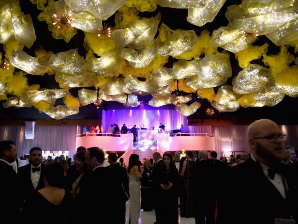 HOLLYWOOD, CA - FEBRUARY 26:  Decorations are displayed during the 89th Annual Academy Awards Governors Ball at Hollywood & Highland Center on February 26, 2017 in Hollywood, California.  (Photo by Kevork Djansezian/Getty Images)