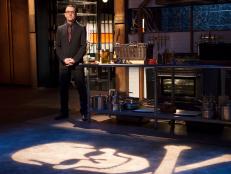 Ted Allen hosts a special Halloween competition as seen on Food Network's Chopped, Season 16.