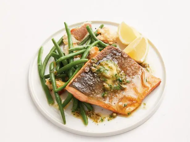 Arctic Char with Lemon-Caper Butter