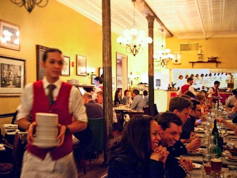 Open since 2008, Peter Woolsey’s classic French bistro sports a soul much older than its calendar years. Executive Chef Kenny Bush’s execution of timeless Gallic classics — mainstays include garlicky escargot in adorable mini crocks, and mustard-braised rabbit with housemade pasta — is complemented by a Euro-immersive room that’s neither too formal nor too casual, and always très romantique. It’s the ideal date-night destination for couples looking for an elegant, but not geriatric, experience.