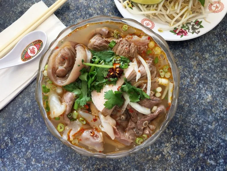 The epicenter of the city’s large Vietnamese population, South Philadelphia features dozens of so-appointed eateries, many of them specializing in the ubiquitous beef noodle soup pho. The tiny, welcoming Diem, meanwhile, is best-known for its Bún bò Huế, a funky and fiery alternative native to the central city of Huế. Armed with fatter noodles, a spicier broth and a generous selection of beef cuts, this is one crave-worthy, rejuvenating bowl that leaves a permanent impression. Scheduling tip: Unlike other Vietnamese eateries, Diem shuts down in the early evening, so make it a priority for breakfast or lunch.