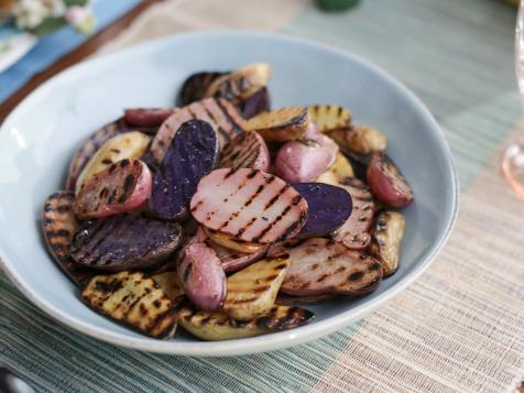 Grilled New Potatoes with Tarragon Butter