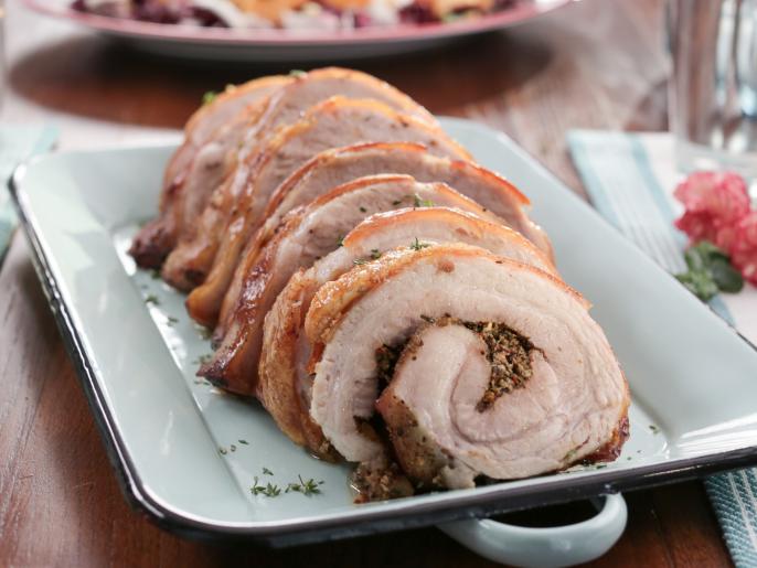 Crispy Roasted Porchetta Recipe Valerie Bertinelli Food Network