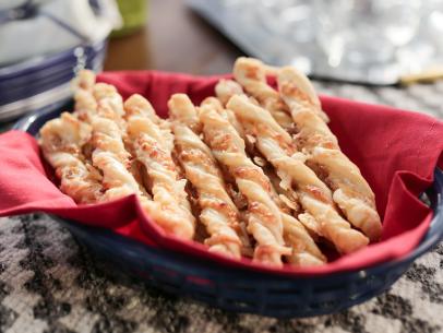 Crunchy Manchego Fig Straws as seen on Valerie's Home Cooking Dinner and a Movie…Outdoors episode, season 8.