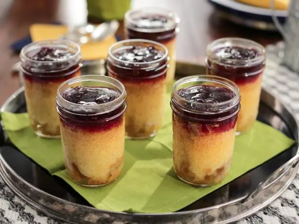 Pineapple Upside-Down Cake Jars Recipe | Valerie Bertinelli | Food Network