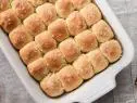 Homemade Yeast Rolls with Homemade Honey Butter as seen on Valerie's Home Cooking It's Not Too Late episode, season 8.