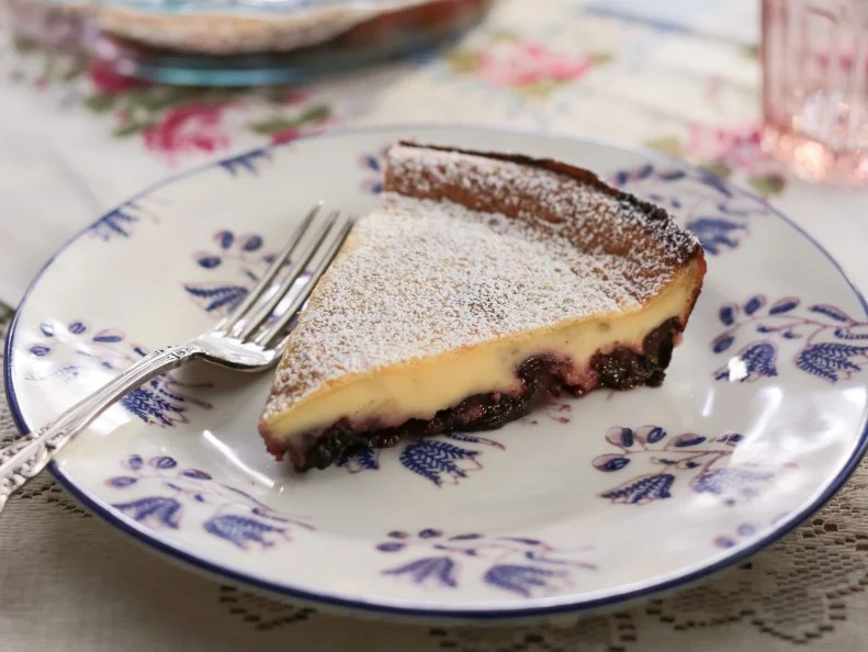 Cherry Clafouti as seen on Valerie's Home Cooking Traditional Tea Party episode, season 8.