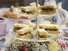 Cucumber Tea Sandwiches as seen on Valerie's Home Cooking Traditional Tea Party episode, season 8.