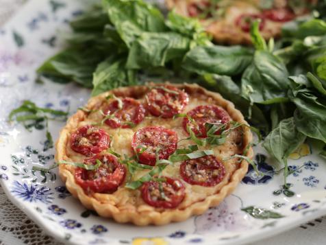 Tomato and Cheddar Tartlets