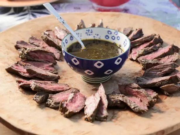 Skirt Steak with Chermoula Recipe | Valerie Bertinelli | Food Network