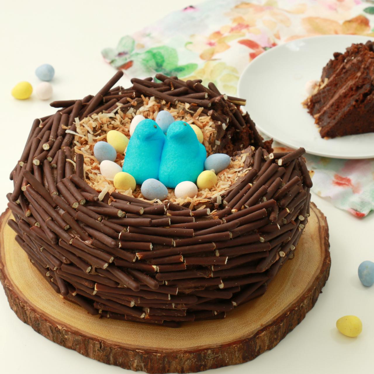 How to Make a Bird's Nest Cake | Everyday Celebrations: Recipes