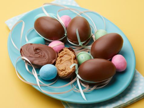 Peanut Butter and Chocolate Eggs
