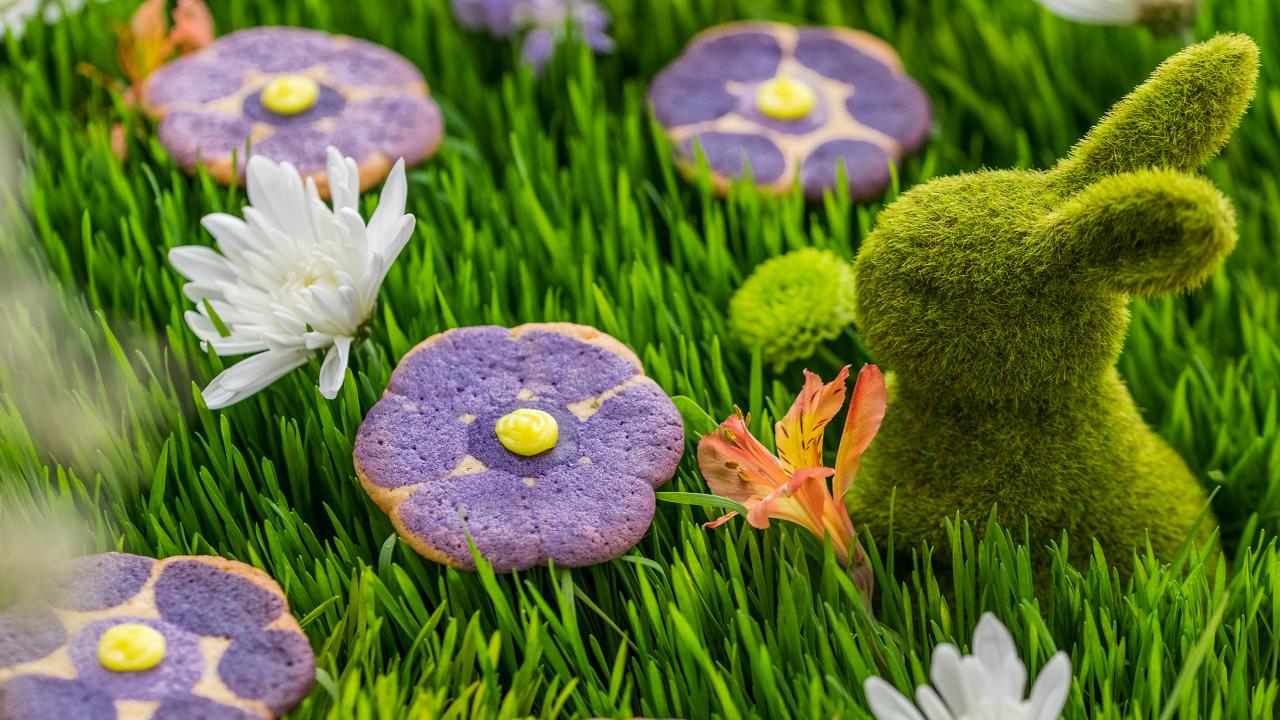 Pansy Cookies