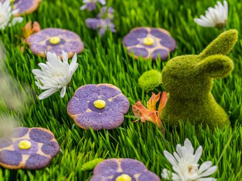 Pansy Cookies