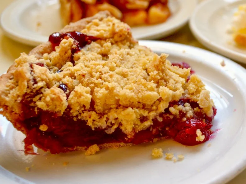 Satisfy practically any pie craving at Bradly’s Corner Café. Seriously, they serve 25 different kinds! A local favorite is the coconut, which comes topped with a crest of traditional meringue instead of whipped cream. But folks also love the cherry crumb, apple, peach, chocolate, butterscotch, lemon… the list goes on. And this spot isn’t just about sweets. They also offer diner-style breakfasts and lunches. 