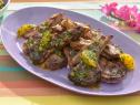 Sunny Anderson makes Grilled Lamb Chops with a "No Cook" Orange Chutney, as seen on Food Network's The Kitchen  ,Season 16.