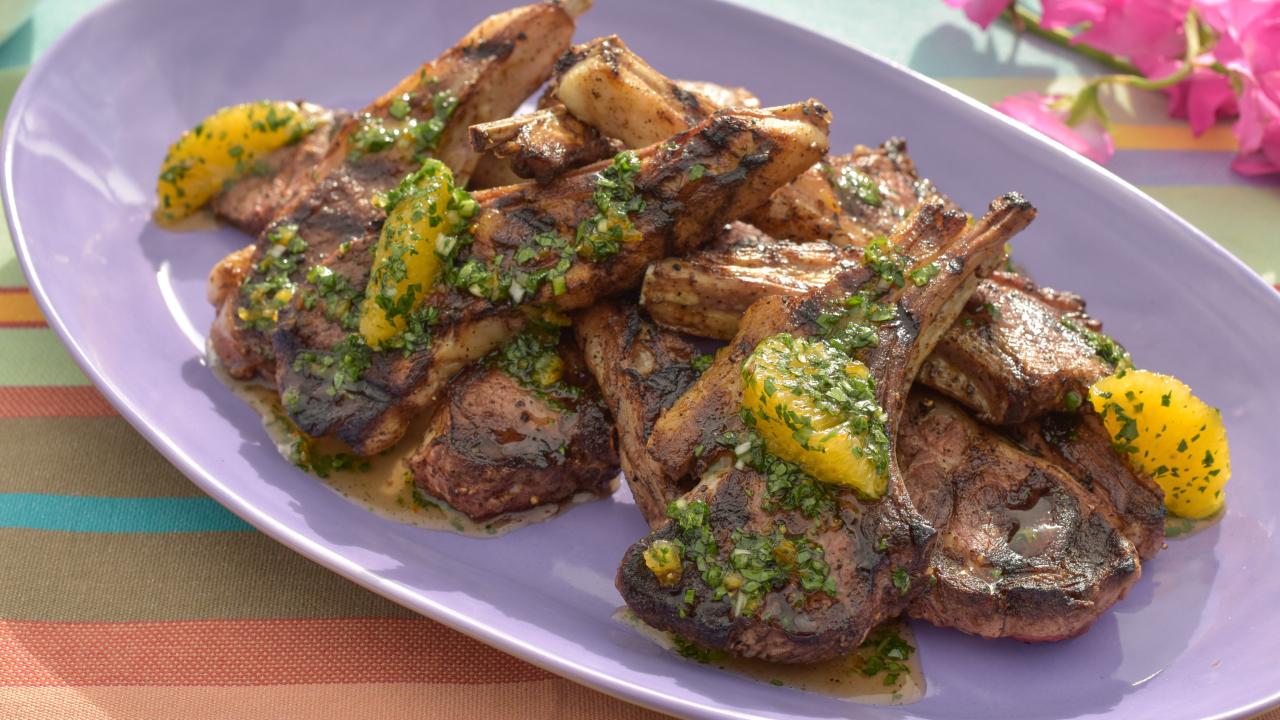 Sunny's Grilled Lamb Chops