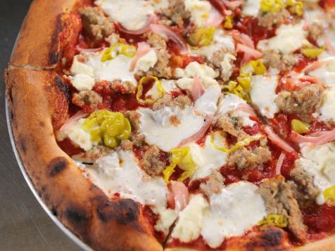 Nick's Cosmic Meatball Pizza