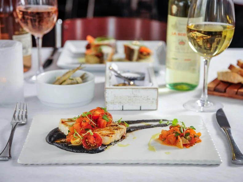 Executive Chef Matthew Jackson’s devotion to detail shines through in the Italian-accented dishes served at Aqua Pazza, a seafood eatery from the DePasquale Ventures family of restaurants. Jackson has a deft way of making the seafood the star of each dish, without a lot of sauces or distractions on the plate to detract from its essence. You’ll find salmon crudo, seafood risotto and daily whole fish (served either grilled and stuffed or salt-baked) among the array of impeccably prepared plates.