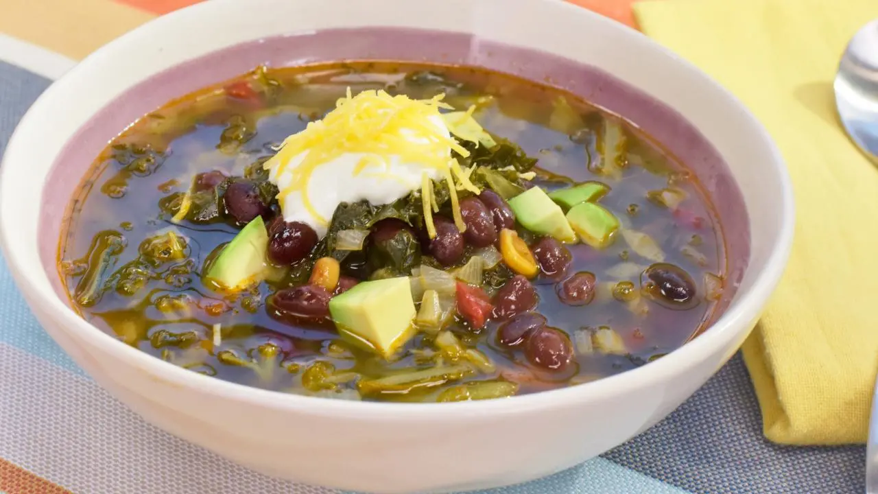 Black Bean and Kale Soup