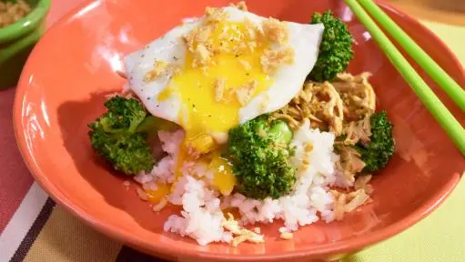 Teriyaki Chicken with Broccoli Rice