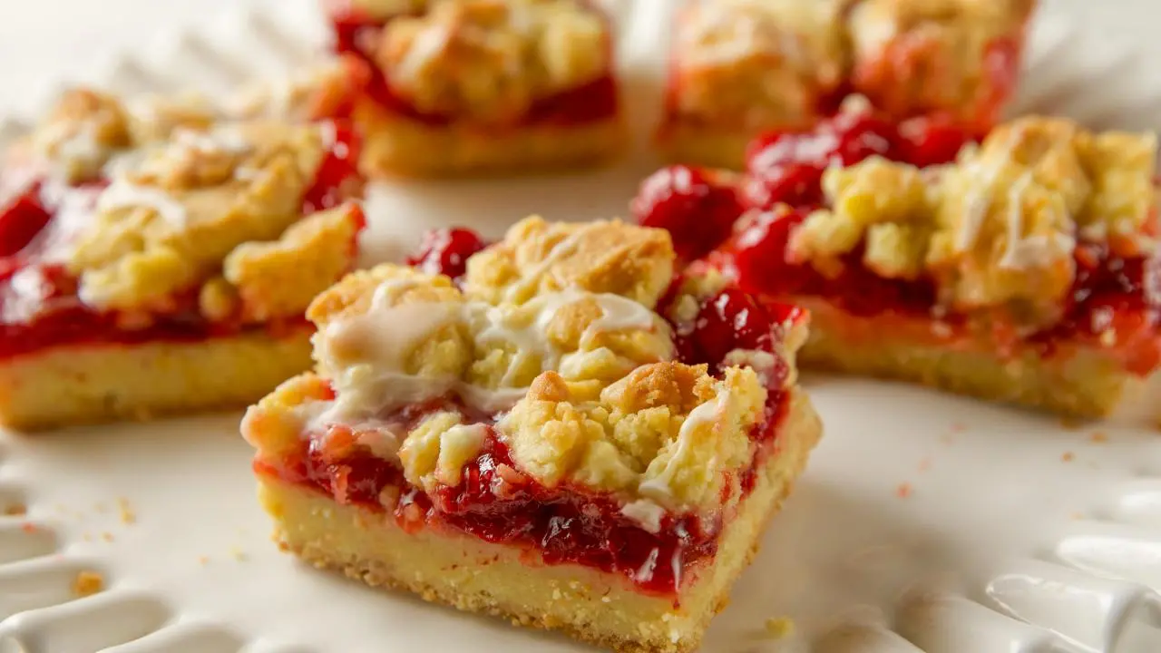 Cherry Pie Cookie Bars