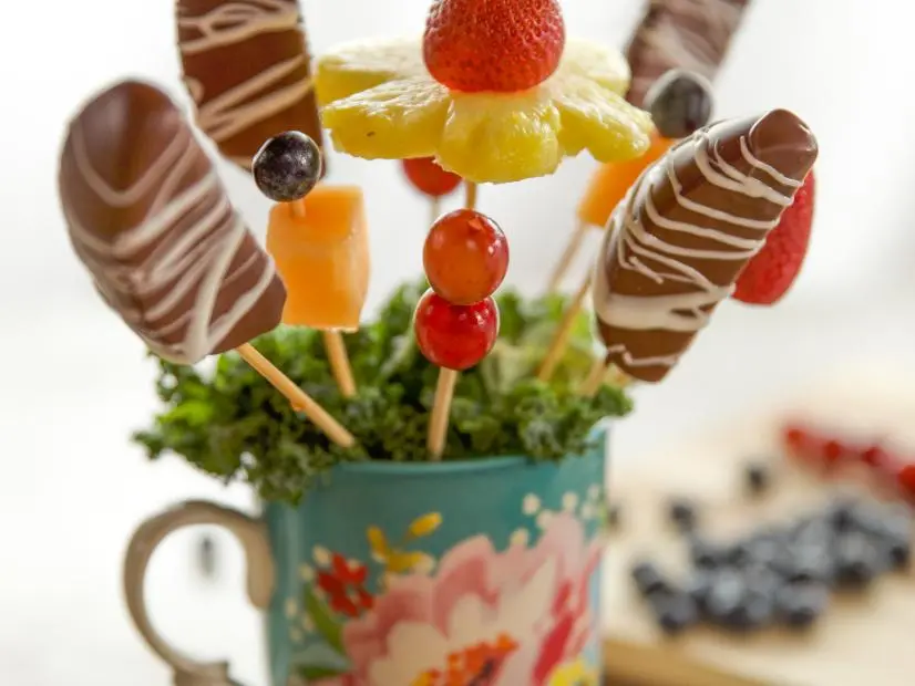 Close-up of Fruit Bouquet