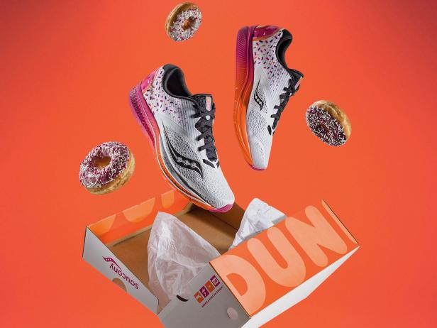 saucony dunkin donuts stock